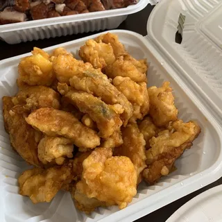 11. Pumpkin Strip with Salted Egg