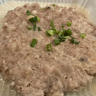 117. Salted Fish with Minced Meat Cake Rice in Clay Pot