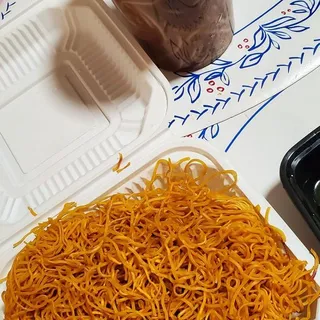 144. Shredded Pork Pan-Fried Crispy Noodle