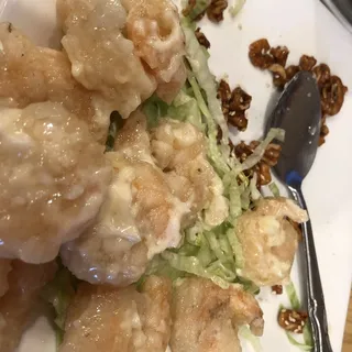 44. Honey Walnut Prawns