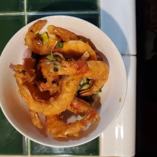 47. Salt and Pepper Prawns