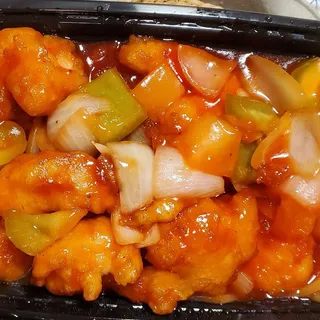 48. Sweet and Sour Prawns