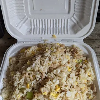 71. Salted Fish with Chicken Fried Rice