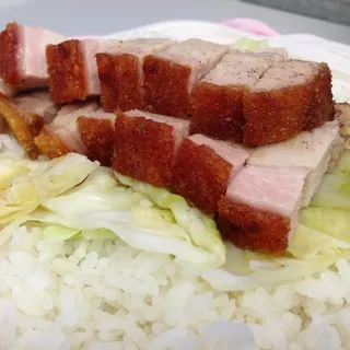 1. Roast Pork over Rice Plate