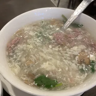 24. West Lake Minced Beef Soup
