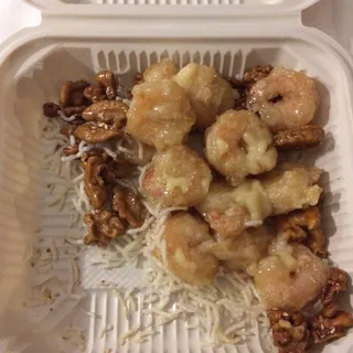 43. Honey Walnut Prawns