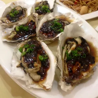 57. Steamed Oyster with Black Bean Sauce