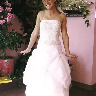 Thank you so much you made my dress look perfect! I really feel like a princess Krissy.  #HappyBrides #MyMNTailor #ReviewsMatter #ExpertAlt