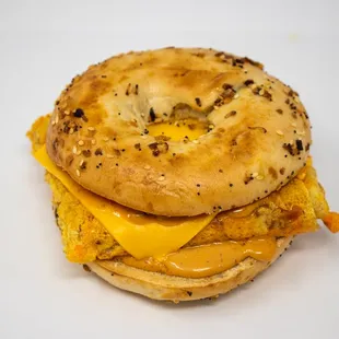 Chorizo Bagel