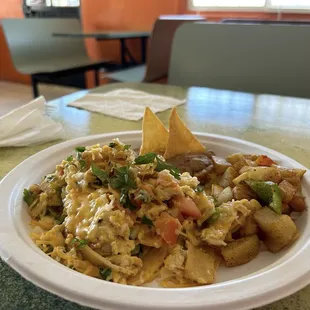 Migas rancheras