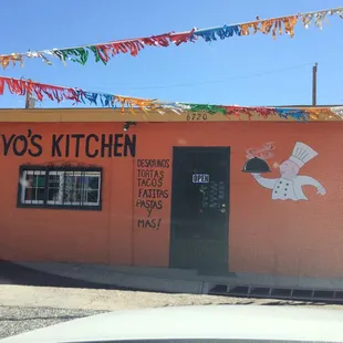 Front of the restaurant