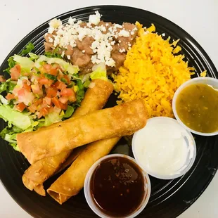 Crispy Flautas De Pollo!