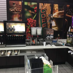 Various selection of coffee and cappuccino!