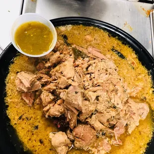 Chili Verde Platter