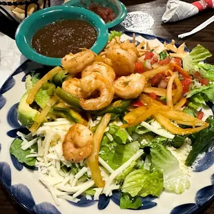 Salad with Shrimp