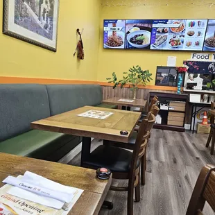 interior, sushi and sashimi