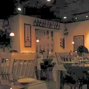 the interior of the restaurant
