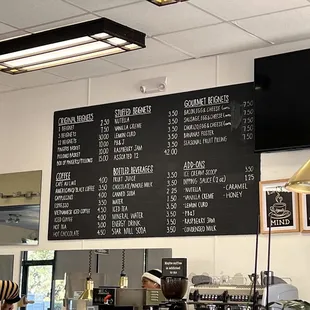 Complete Menu with prices (1/13/24)