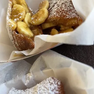 Bananas Foster Beignet