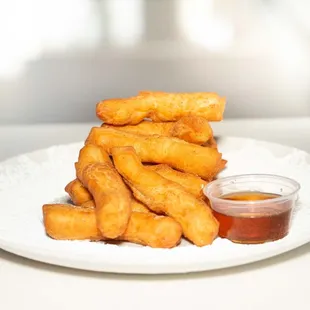 Here is fingers beignets!