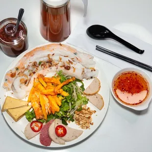 Wet rice prepe with sauce