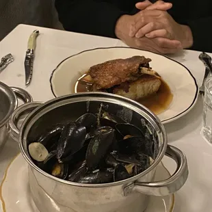 Cachat, moules frites