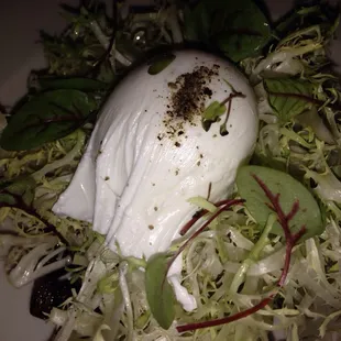 Red Wine Poached Eggs