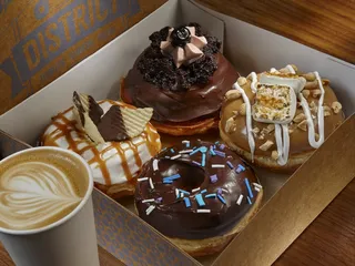 District: Donuts. Sliders. Brew