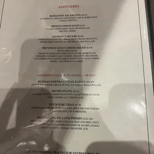 Soooo good. Here&apos;s the menu.