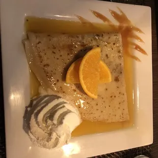 Crepe suzette