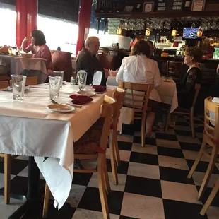 interior, sushi and sashimi