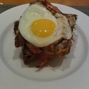 French Toast Croque Madam