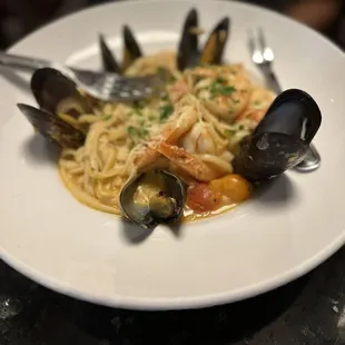 Seafood pasta