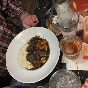 Short Rib Beef Bourguignon