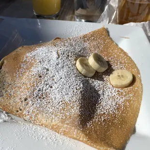 Strawberry Banana Crepes