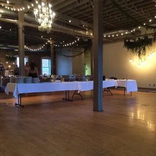 Wedding and reception!