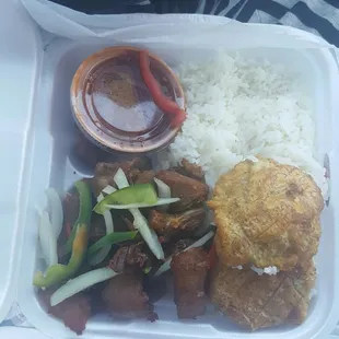 This is a medium . Service incredible . But same amount of meat on large (previous post)
