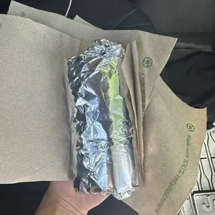 Huge burrito!