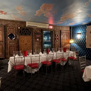 Beautiful upstairs private dining area