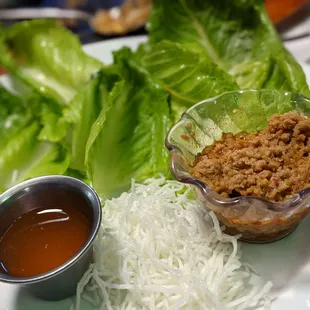 Pork Lettuce Wraps