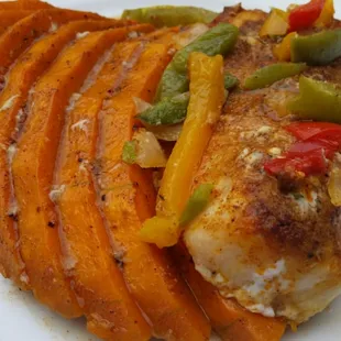 Bake Joumou with fish
A unique chez lama special