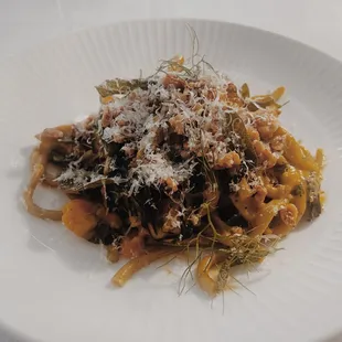 Spinach Bucatini Pasta