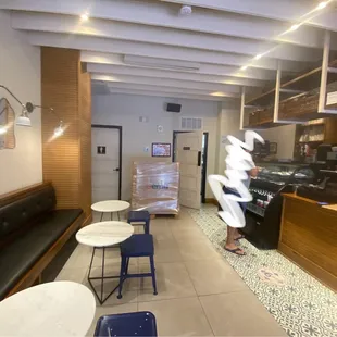 Inside