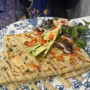 Smoked Salmon Crepe