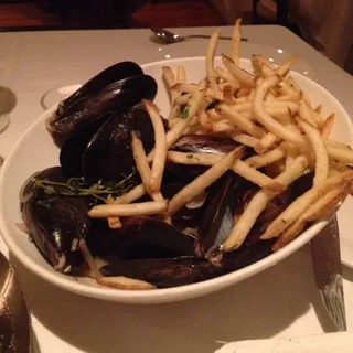 Mussels a la Mariniere