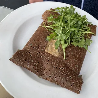 Mushrooms Crepe Brunch