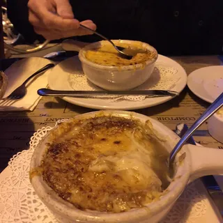 D.I.Y French Onion Soup (toasted baguette, cheese on the side)
