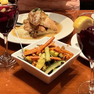 Organic Half roasted chicken