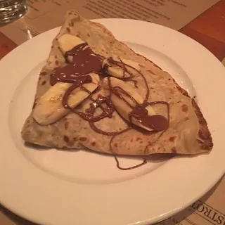 Crepe with Nutella and Banana