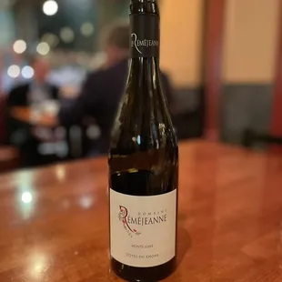 Cote Bottle of Cotes du Rhone, Domaine Remejeanne, S. Rhone Valley